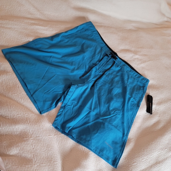 Hodo Sports Mens Quick-Dry Swim Shorts Color Blue Size  44 NWT - Picture 2 of 16